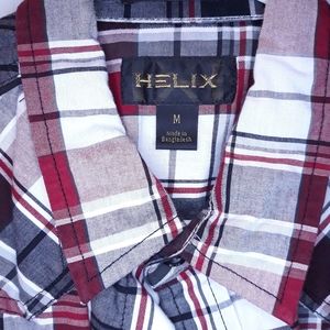Helix causal button down
